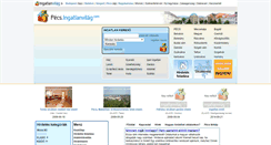 Desktop Screenshot of pecs.ingatlanvilag.com